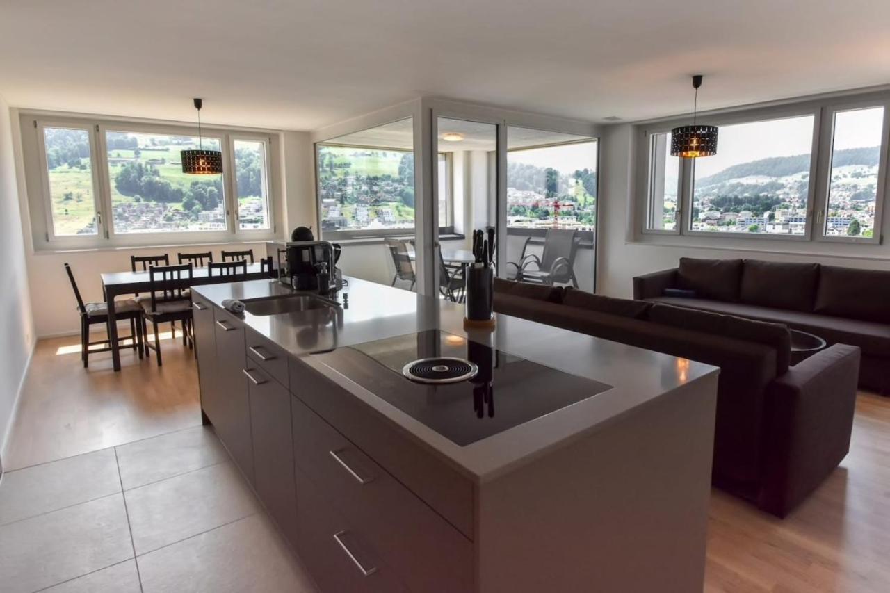 Dream View Apt With Homecinema Netflix & Loggia ルツェルン エクステリア 写真